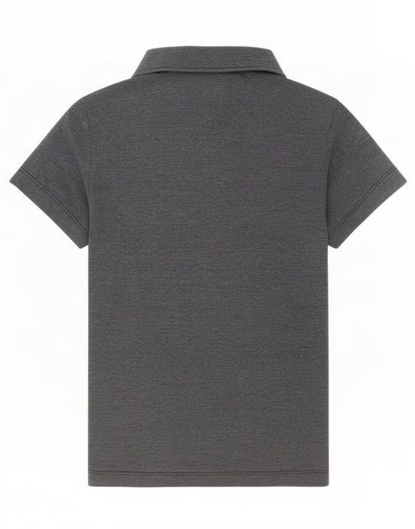 Jack Wolfskin Polo para mujer UK 40/40 Poliéster moteado gris medio