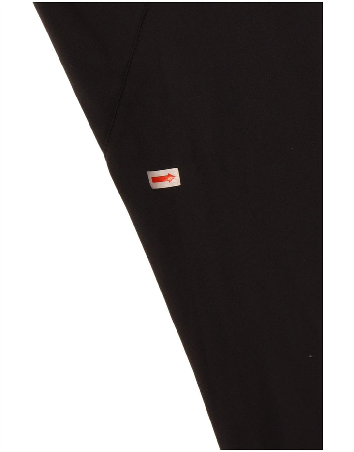 Adidas Pantalones de chándal para hombre UK 44/46 Large Negro Poliéster