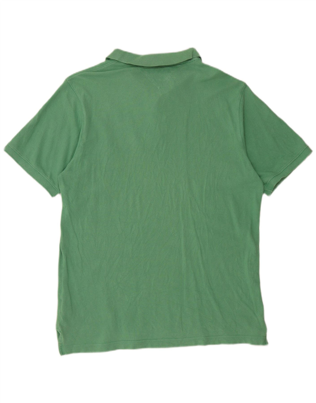 TOMMY HILFIGER Polo ajustado para hombre 2XL Algodón verde