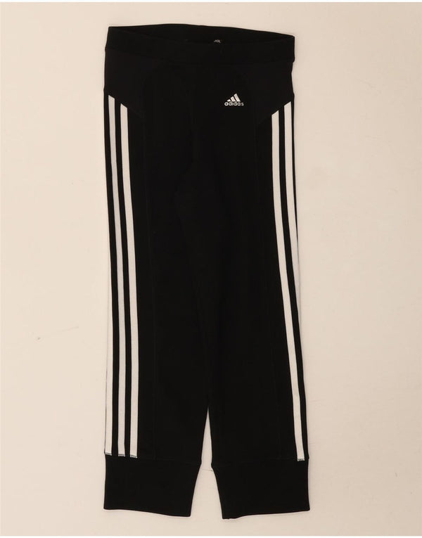 Adidas Mujer Climacool Capri Chándal Pantalones Joggers UK 8 Small Negro