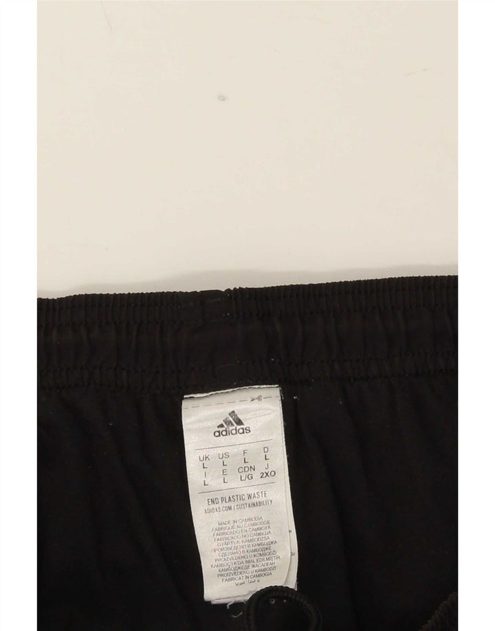 Pantalón De Chándal Adidas Hombre Grande Negro Poliéster