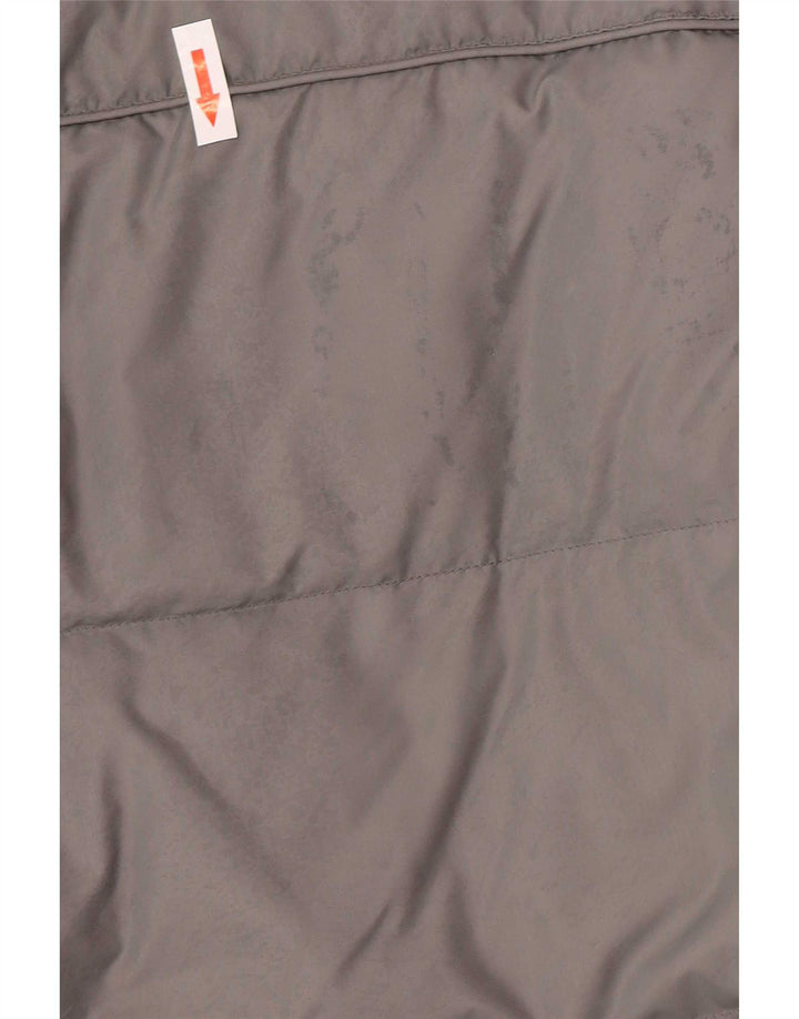 Champion Chaqueta Acolchada Extragrande para Hombre UK 10 Small Gris Colorblock
