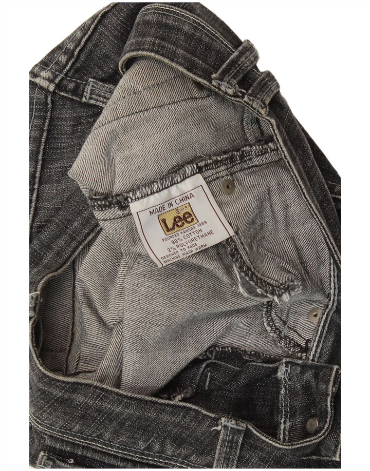Jeans Ajustados Lee Mujer W26 L27 Algodón Gris