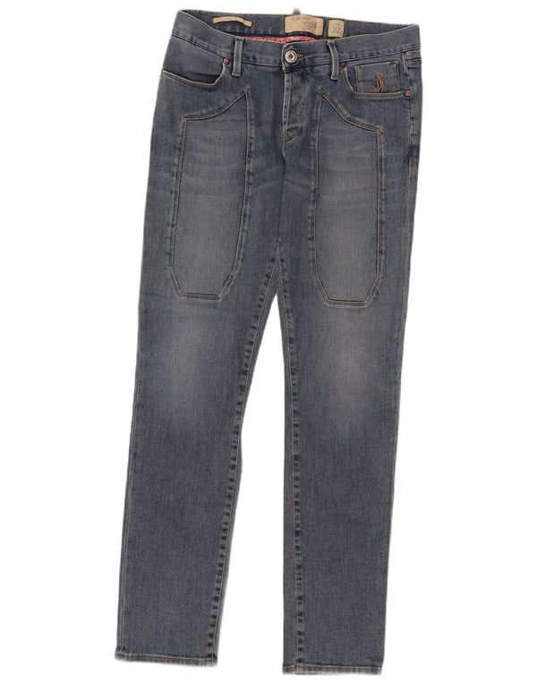 Vaqueros ajustados para mujer Jeckerson W32 L31 Algodón azul
