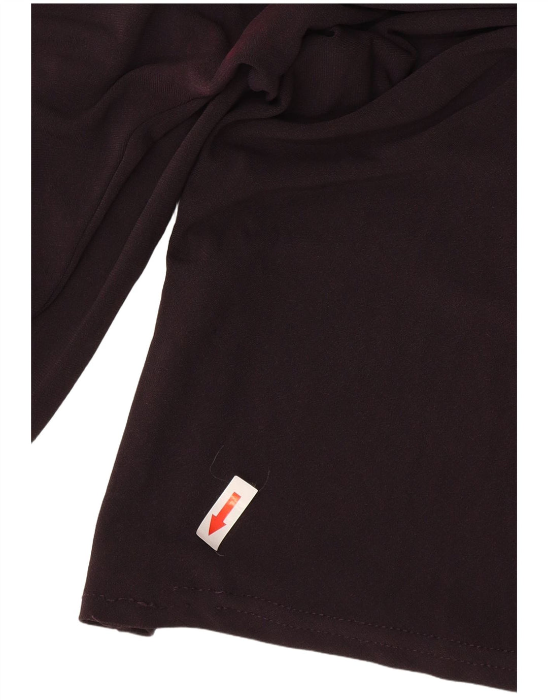 Patrizia Pepe Top para Mujer Manga Larga US 6 Medium Borgoña