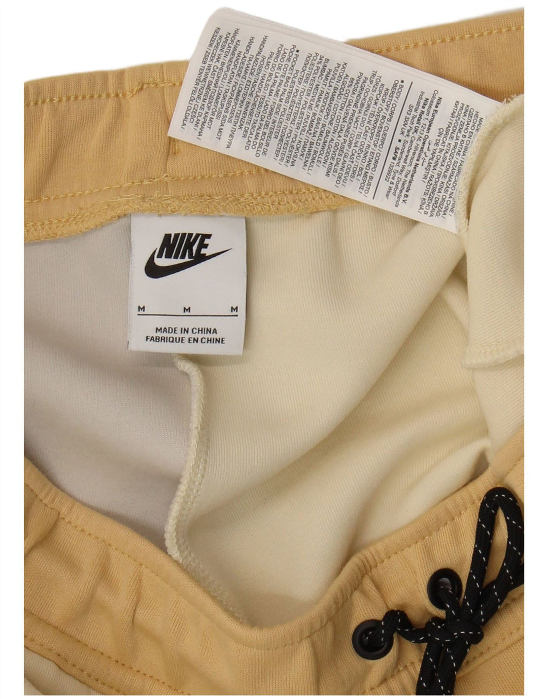 Nike Pantalones De Chándal Capri Gráficos Joggers Beige Medio Colorblock