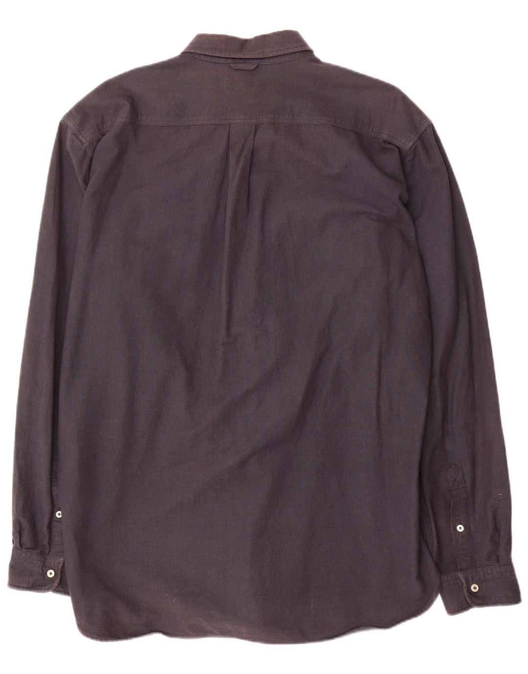 Camisa Barbour Hombre Regular Fit XL Algodón Azul Marino