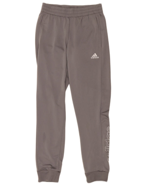 Adidas Hombre Graphic Chándal Pantalones Joggers Pequeño Gris Poliéster