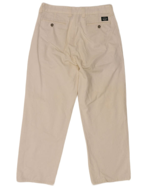 Pantalones chinos rectos Dockers para hombre W32 L27 White