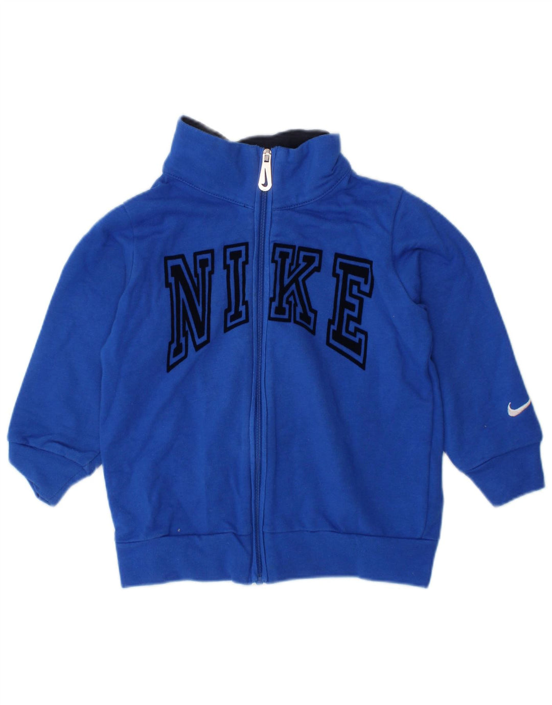 NIKE Chaqueta de chándal gráfica para bebés niños 9-12 meses Poliéster azul