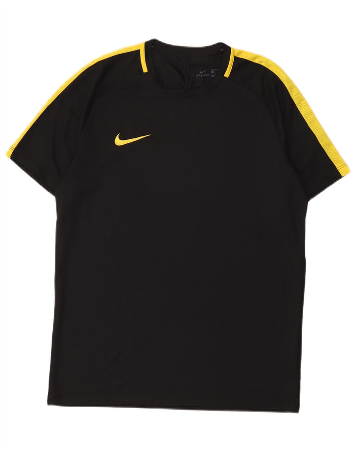 Camiseta Nike Dri Fit para hombre, talla grande, color negro, poliéster
