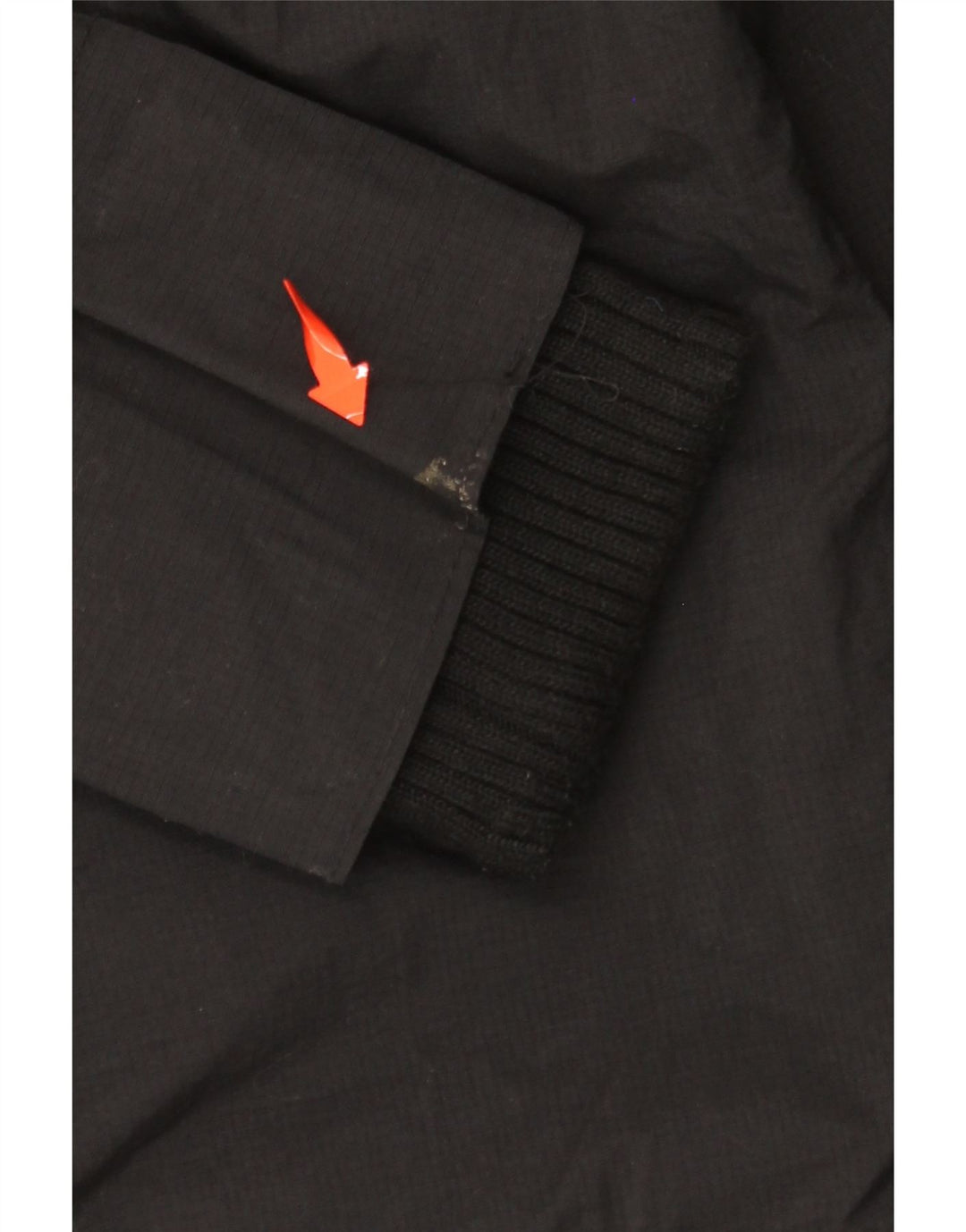 SUPERDRY Chaqueta cortavientos con capucha para hombre, talla 36, color negro