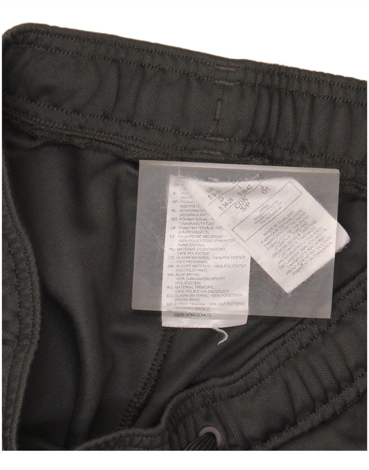 ADIDAS Pantalones de chándal para mujer UK 8/10 Small Gris Poliéster