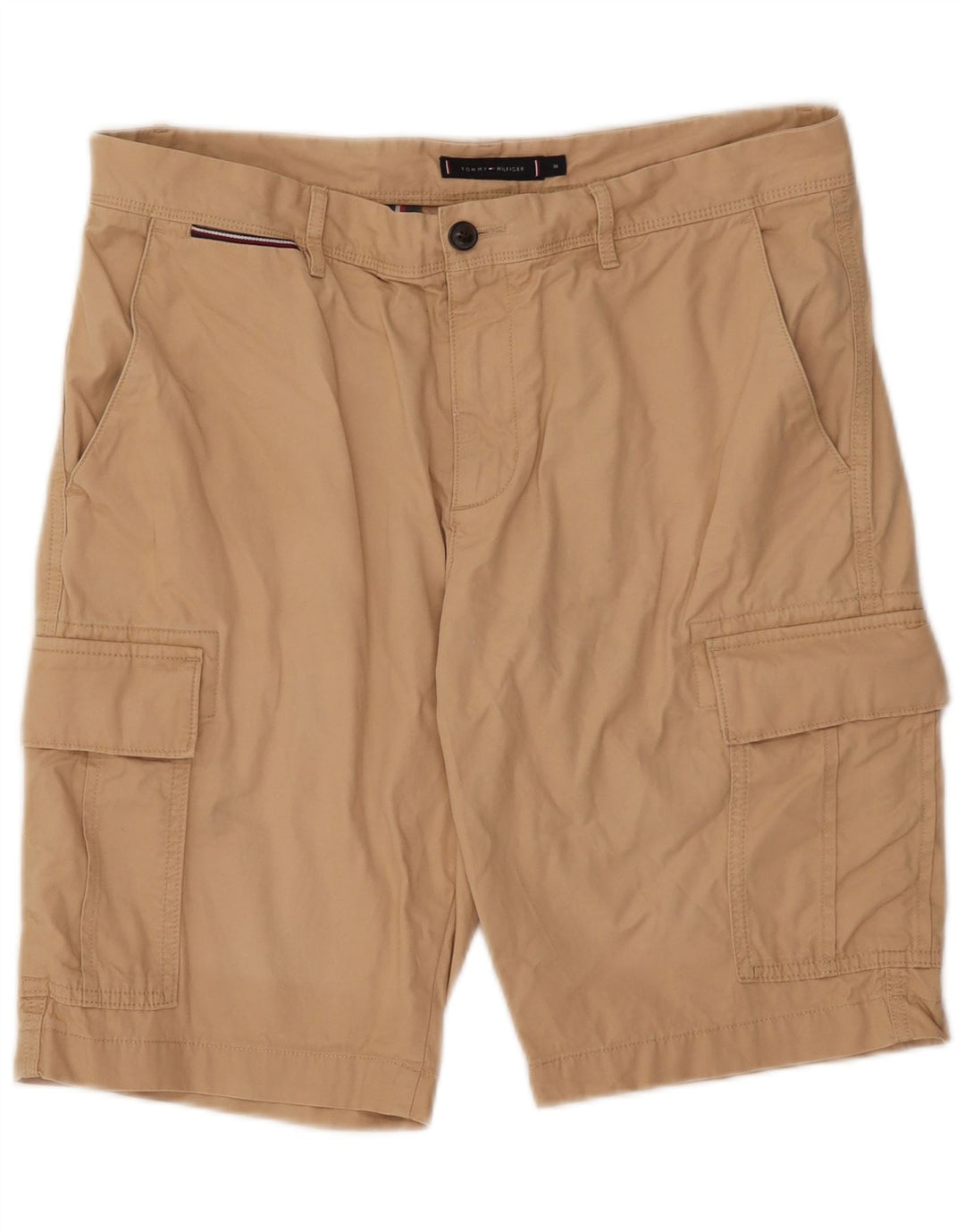 Tommy Hilfiger Pantalones cortos cargo para hombre W36 Algodón beige grande