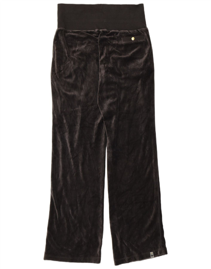 Adidas - Pantalones de chándal de terciopelo para mujer, talla 40, algodón gris grande