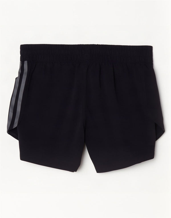 Adidas Mujer Aeroready Skort UK 8/10 Pequeño Azul Marino Poliéster