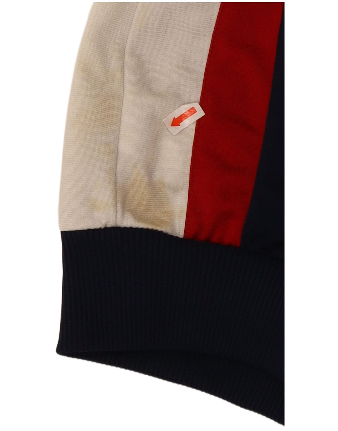 ADIDAS Chaqueta superior de chándal con gráfico para hombre Reino Unido 44/46 Grande Azul marino