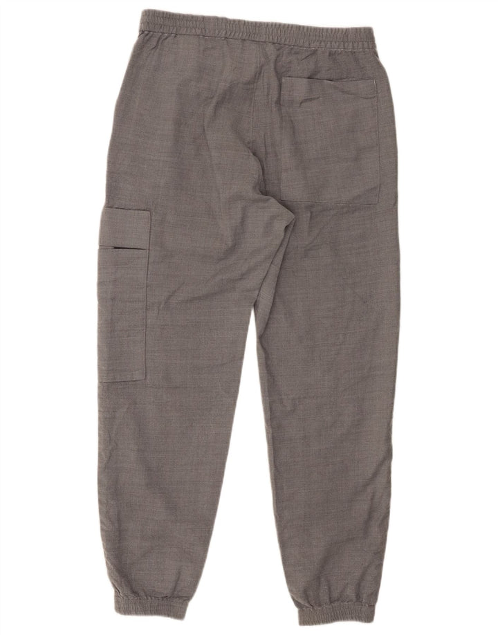 Cos Mens Joggers Cargo Pantalones Pequeños W29 L27 Lana Gris