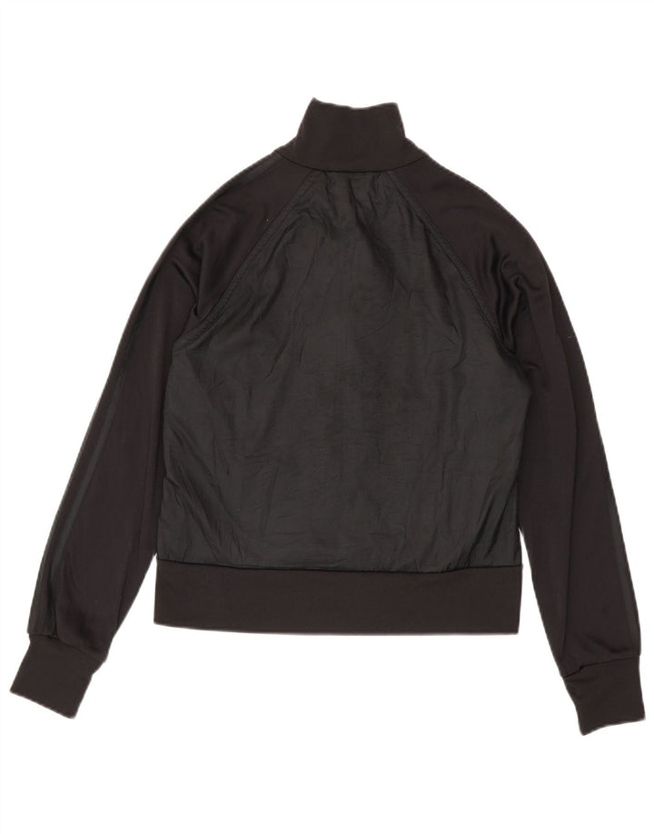 Adidas - Chaqueta de chándal para mujer, talla 40, talla mediana, color negro, poliamida