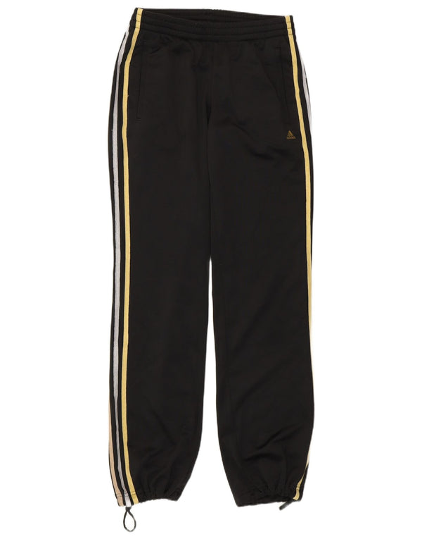 ADIDAS Pantalones de chándal para mujer Joggers UK 4/6 XS Negro Poliéster