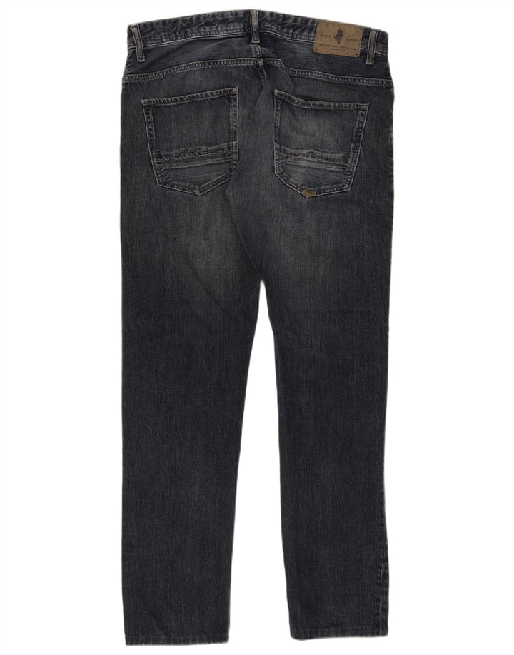 Marlboro Classics Vaqueros ajustados para hombre W34 L30 Azul marino