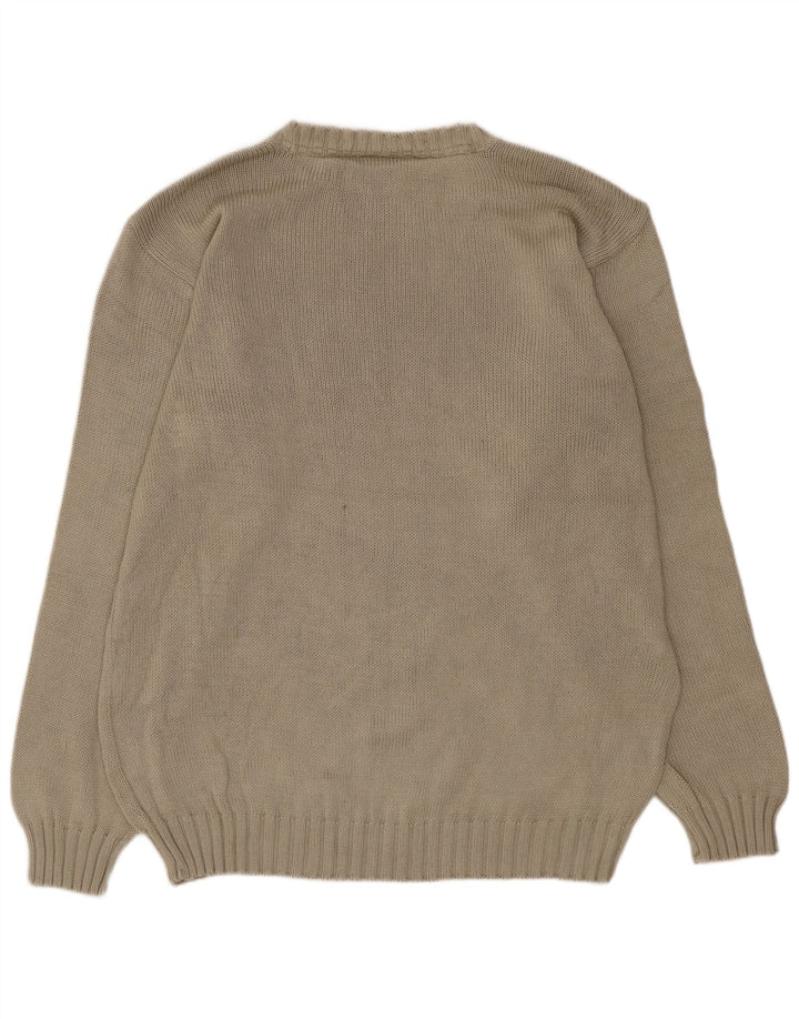 Paul & Shark Jersey con cuello redondo para hombre de algodón beige medio