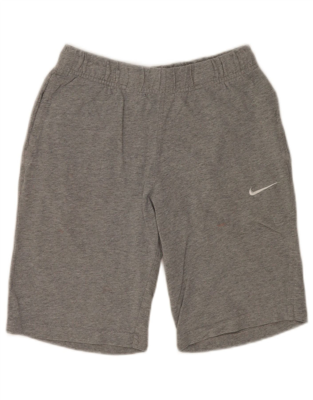 NIKE Pantalones cortos deportivos para mujer UK 10 Small Grey Moteado