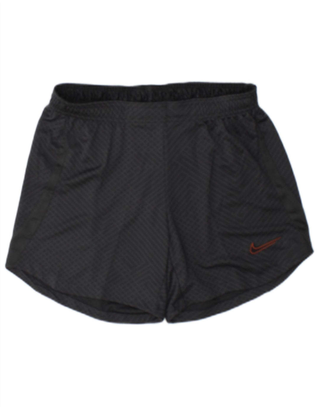 Pantalones cortos deportivos Nike Dri Fit para hombre Poliéster geométrico negro mediano