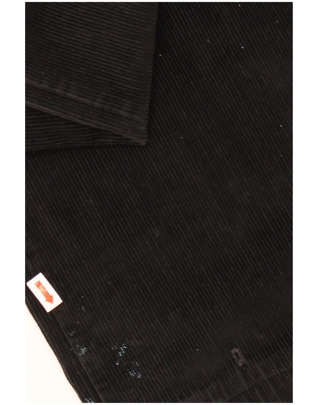 CONTE OF FLORENCE Pantalones cortos de pana para hombre IT 50 Large W34 L25 Negro