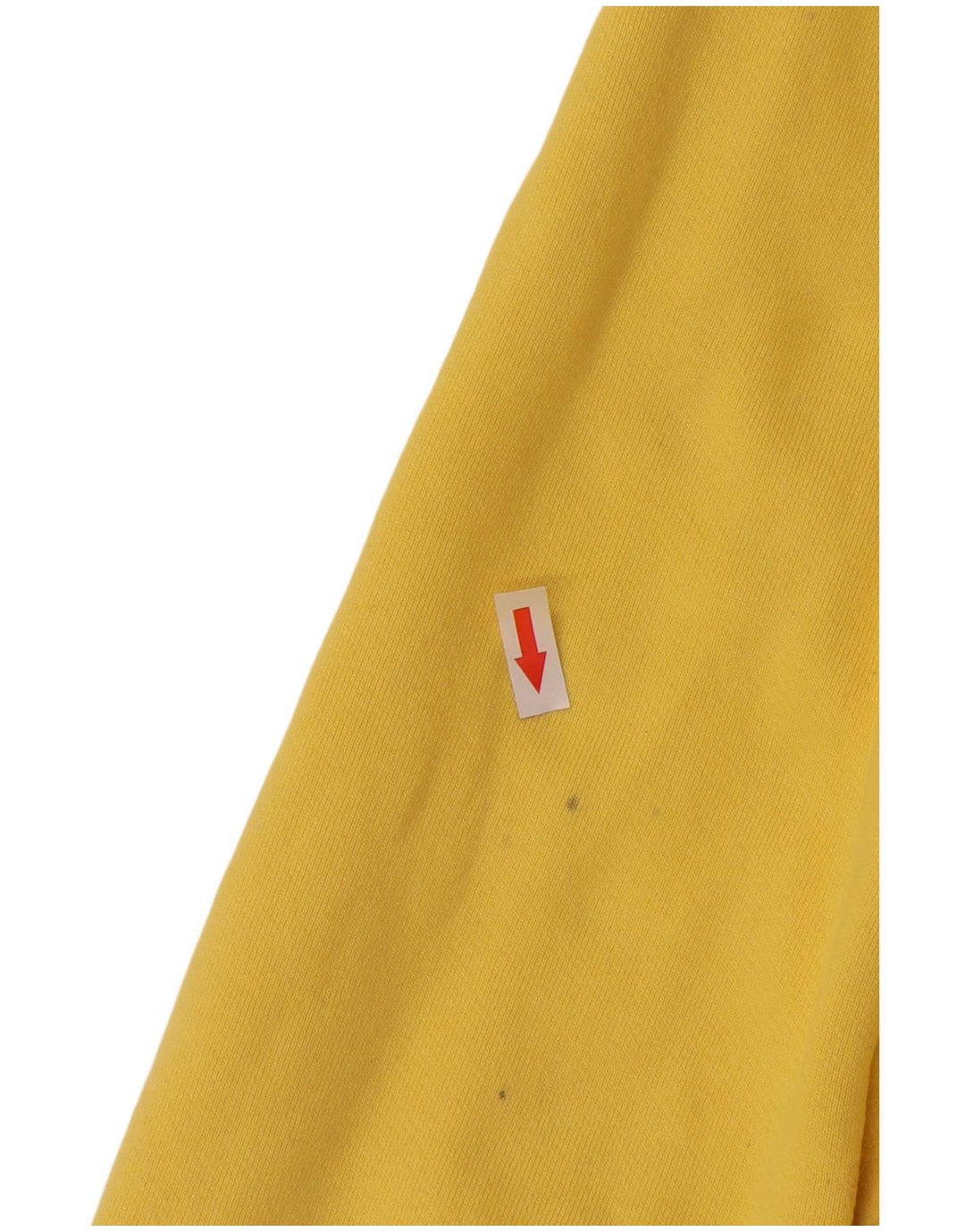 TOMMY HILFIGER Jersey con capucha gráfica para hombre de algodón amarillo grande