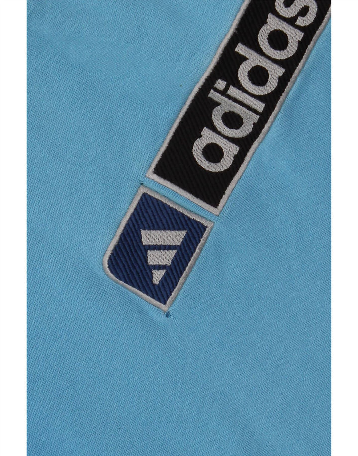 ADIDAS Sudadera con gráfico extragrande para niño 15-16 años Algodón azul