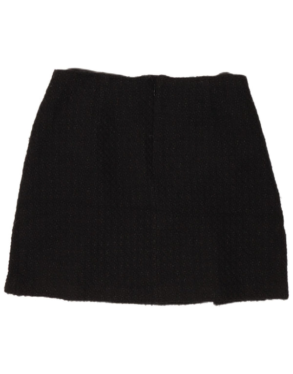 Marks & Spencer Minifalda para mujer UK 44 Medium W32 Acrílico negro