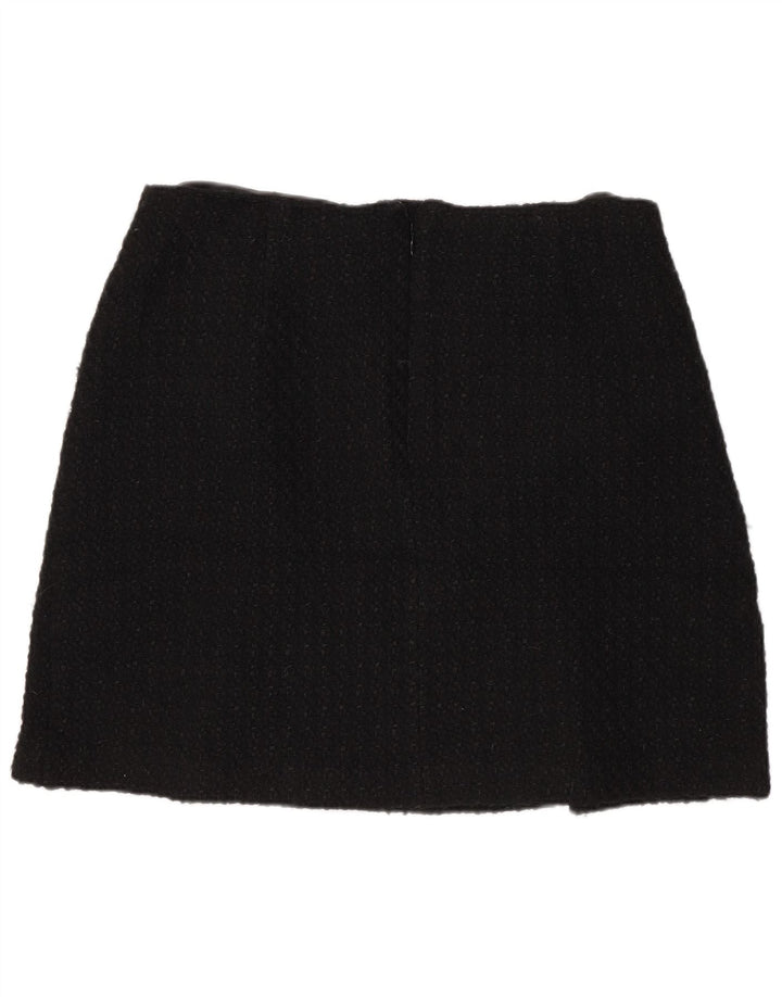 Marks & Spencer Minifalda para mujer UK 44 Medium W32 Acrílico negro