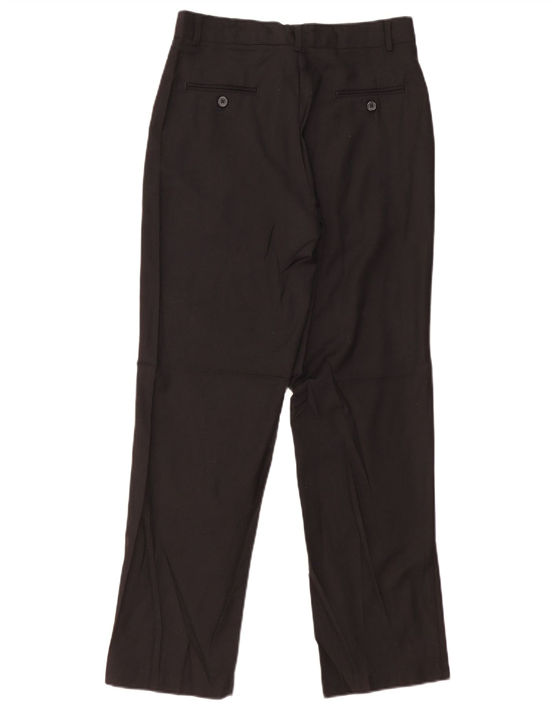 IZOD Pantalón de traje recto para niño 15-16 años W28 L29 Poliéster negro
