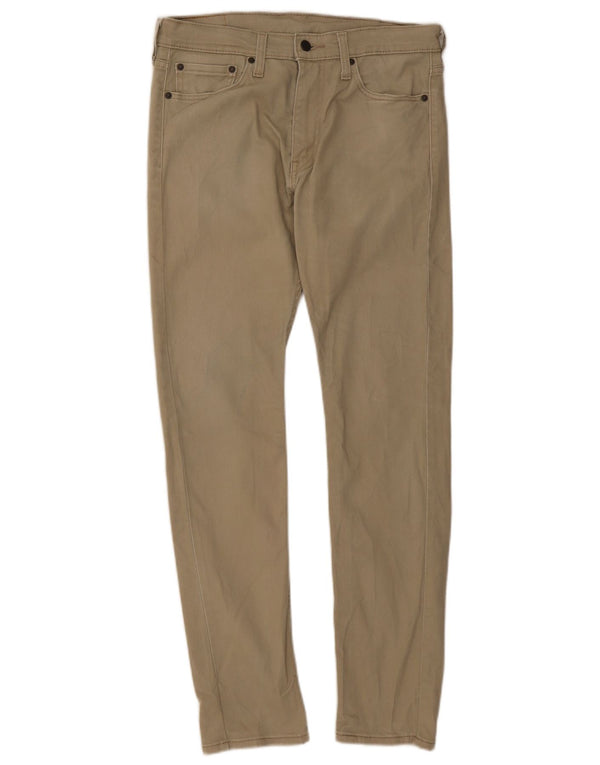 Levi's Mujer 510 Skinny Jeans W32 L32 Algodón Beige
