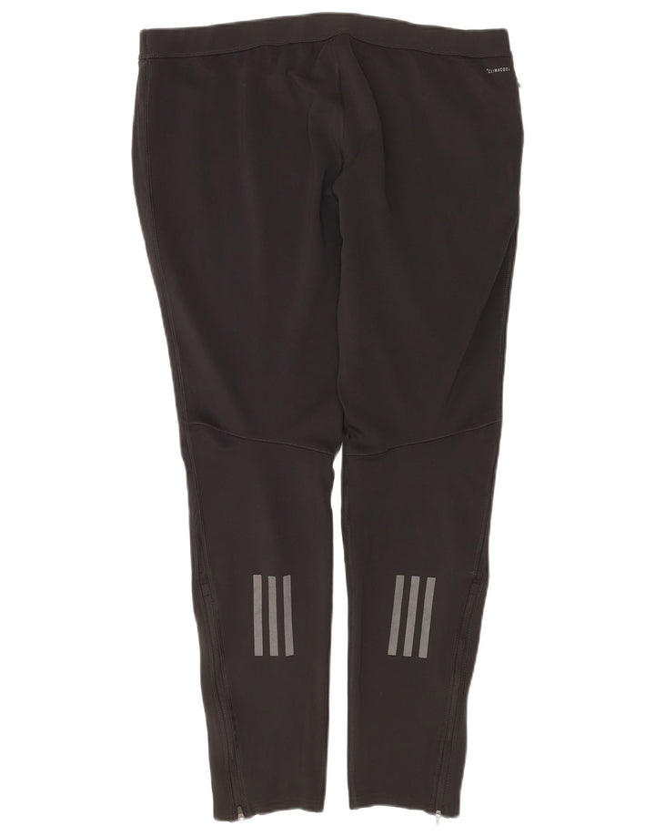 ADIDAS Mujer Climacool Chándal Pantalones UK 20 2XL Negro Poliéster