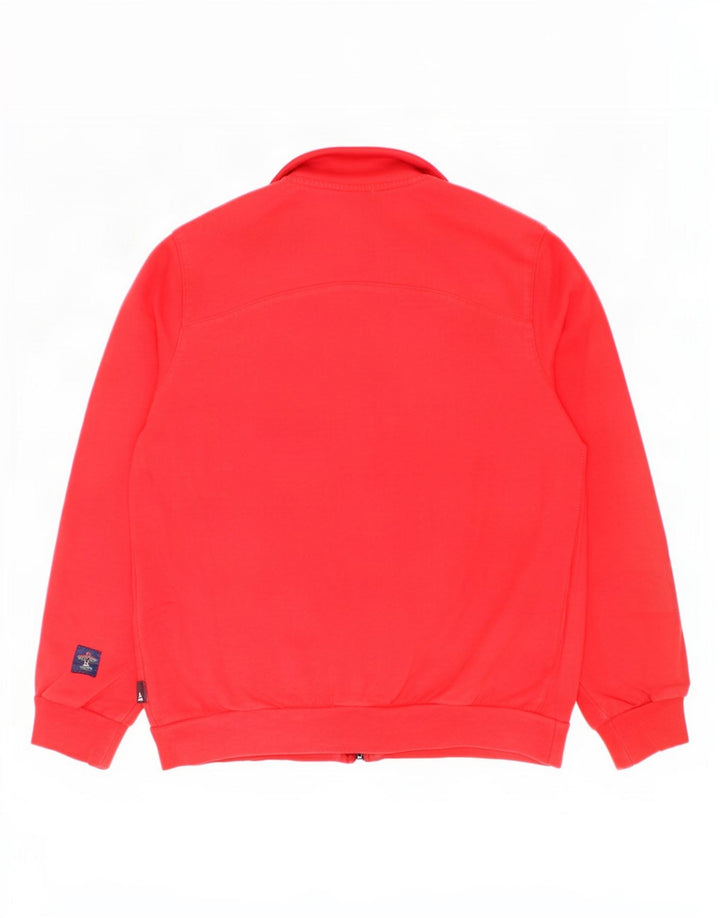 Adidas - Chándal para niño, chaqueta superior, 9-10 años, algodón rojo