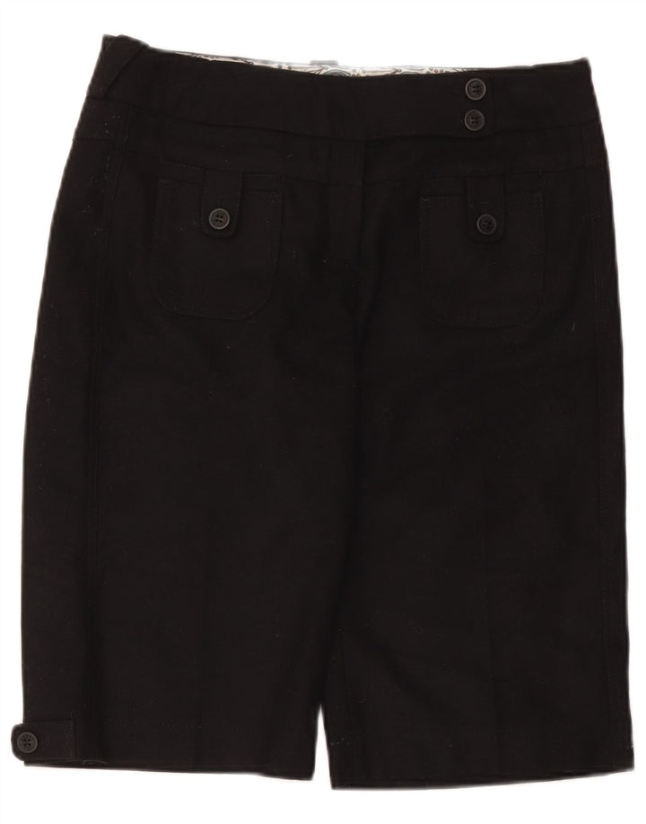 Ted Baker Pantalones cortos casuales para mujer Talla 3 Mediano W34 Poliéster negro