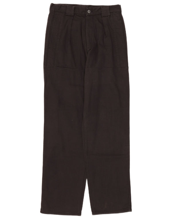 Pantalones chinos rectos Carrera para hombre W32 L34 Algodón negro