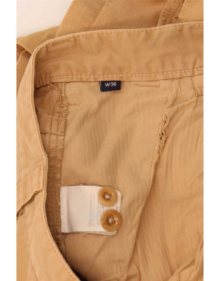 Gant Pantalones Cortos Cargo para Hombre W36 Grande Beige Algodón