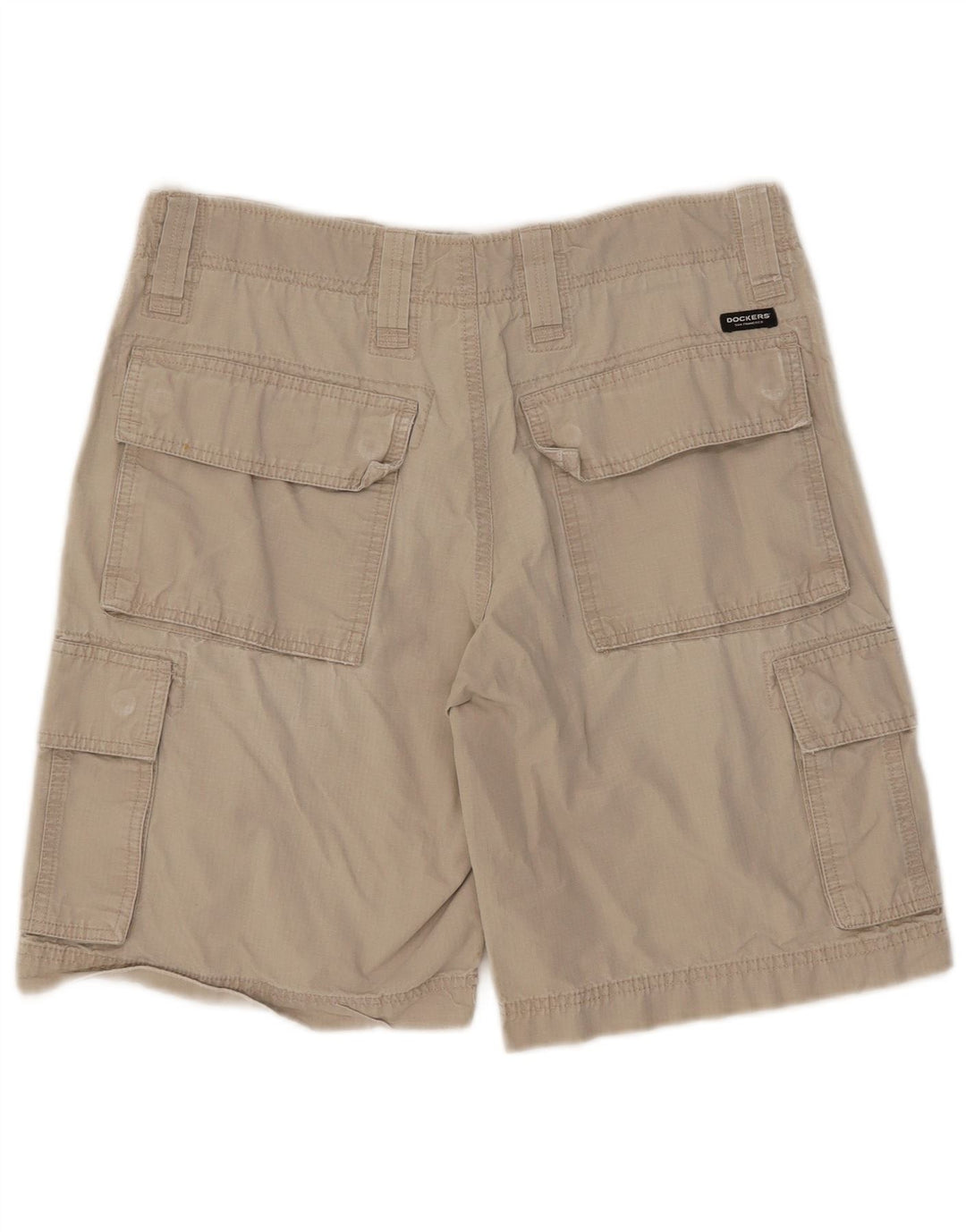 Dockers Pantalones cortos cargo de ajuste cómodo para hombre W31 Algodón beige medio