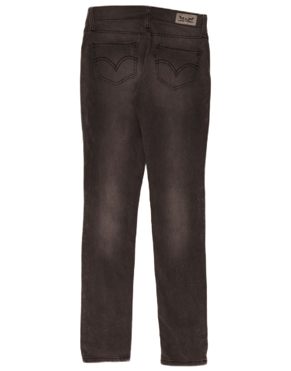 Vaqueros Levi's 524 Super Low Skinny para mujer W29 L32 Algodón gris