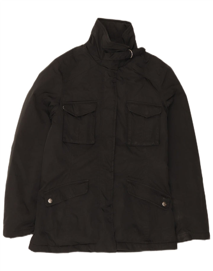 Woolrich Chaqueta acolchada para mujer UK 6 XS Negro
