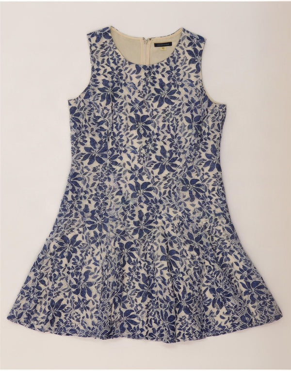 Tommy Hilfiger Vestido sin mangas para mujer, talla 12, color azul floral