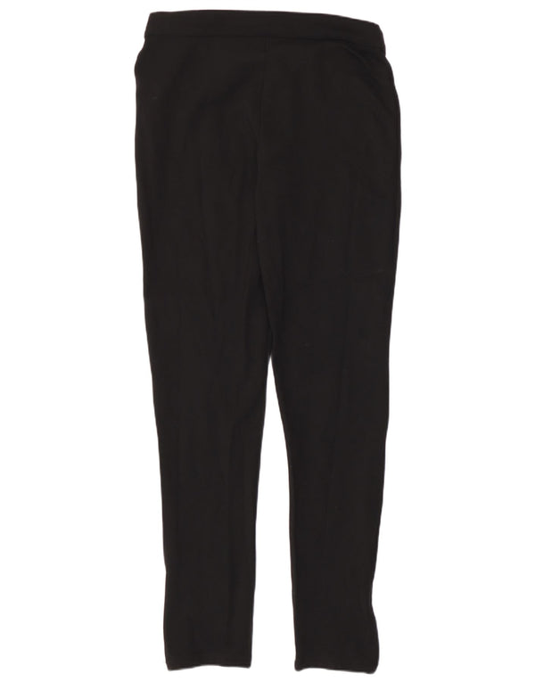 Marks & Spencer Pantalones casuales ajustados para mujer UK 12 Medium W30 L31 Negro