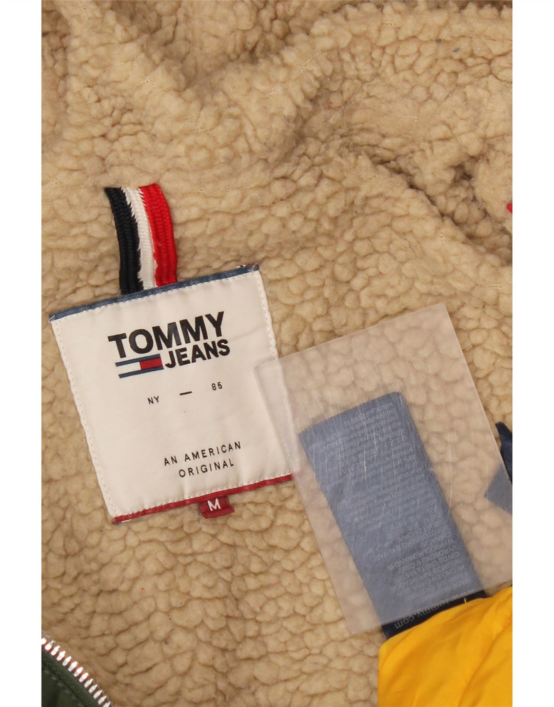 Tommy Hilfiger Parka con capucha para mujer UK 40 Poliéster verde medio