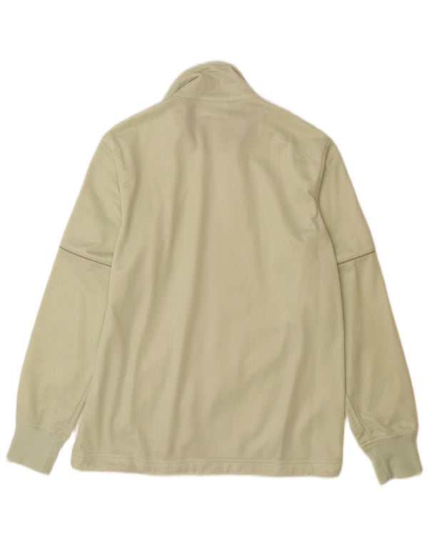ARENA Womens Tracksuit Top Jacket UK 12 Medium Green Polyester