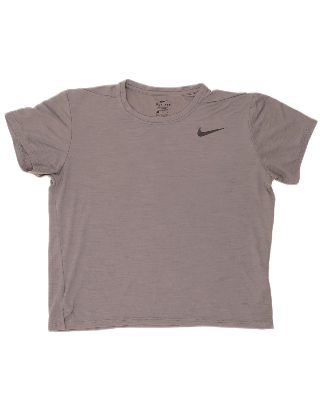 Camiseta Nike Hombre Top Grande Gris Poliéster