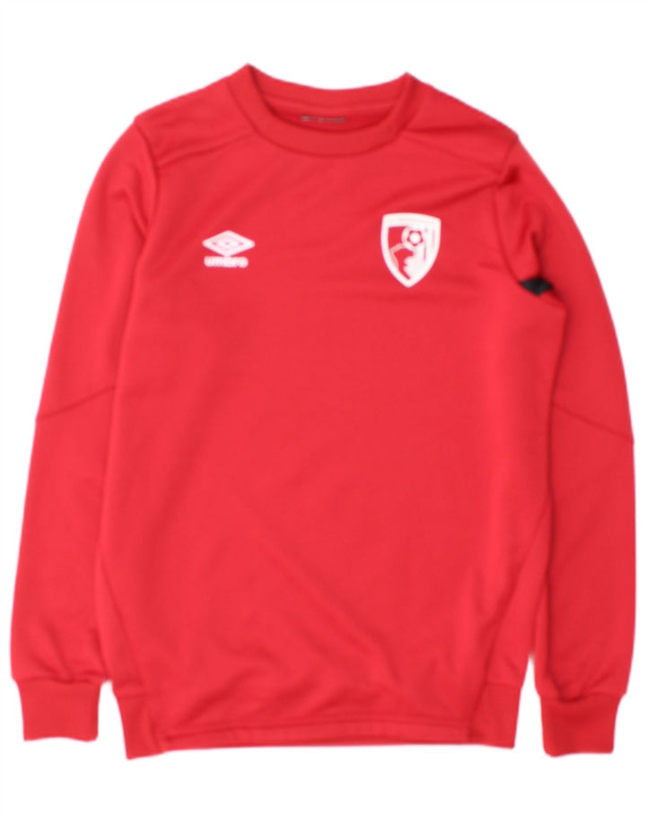 Umbro Sudadera gráfica para niño Jumper 13-14 años Rojo Poliéster