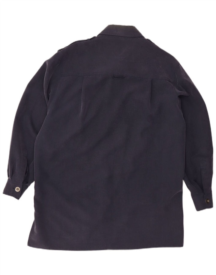 Abrigo Jaeger para mujer Reino Unido 44 Medio Azul Marino Modal